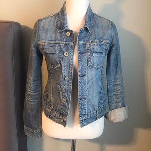 Distressed Denim Jacket